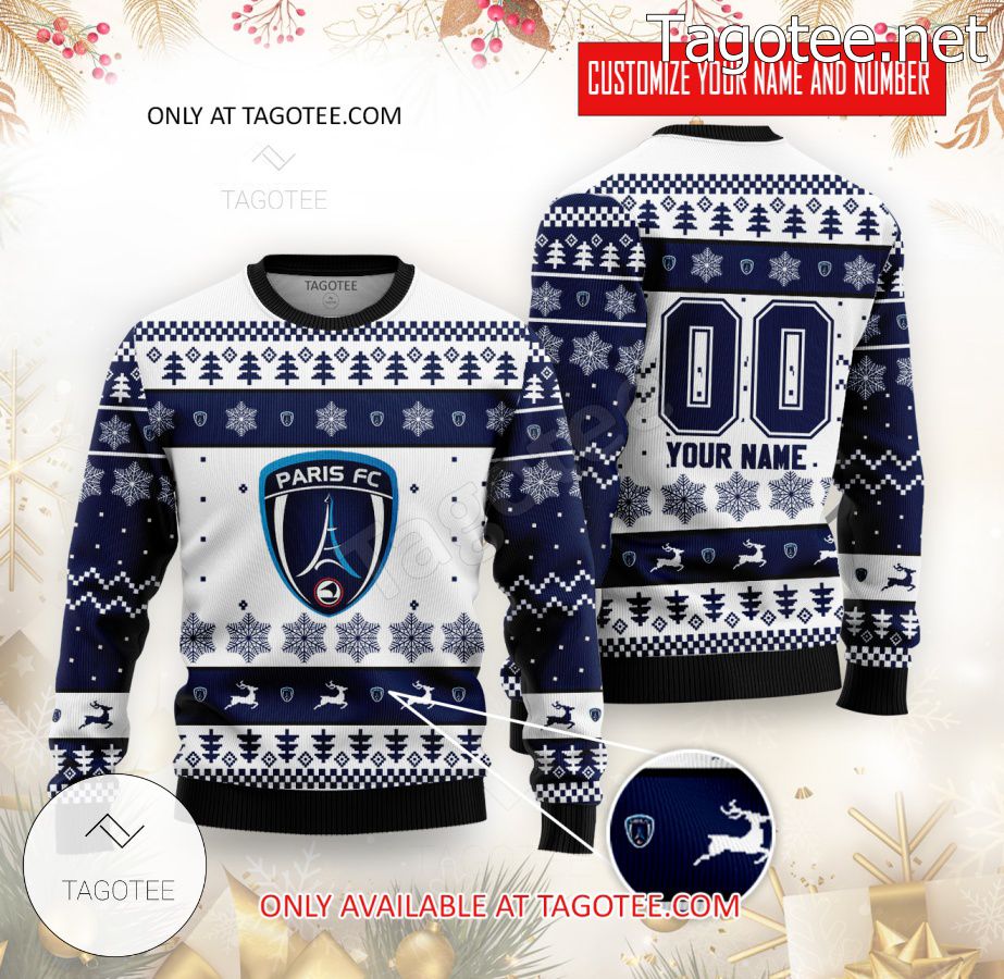 Paris Basketball Custom Ugly Christmas Sweater - MiuShop