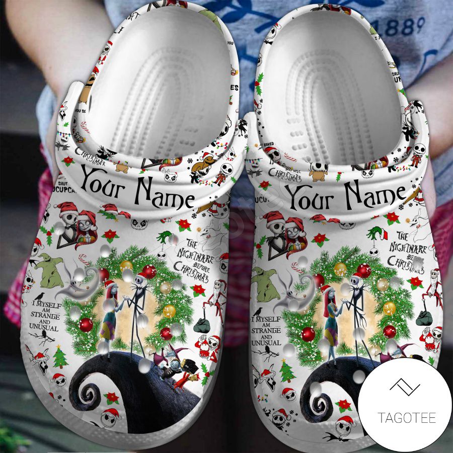 Personalized The Nightmare Before Christmas Crocs Clogs
