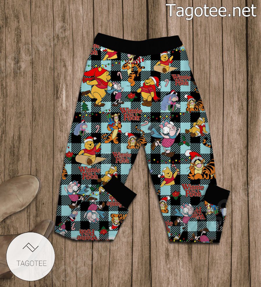 Pooh It's The Most Wonderful Time Of The Year Pajamas Set b