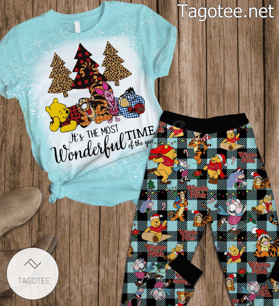 Pooh It's The Most Wonderful Time Of The Year Pajamas Set