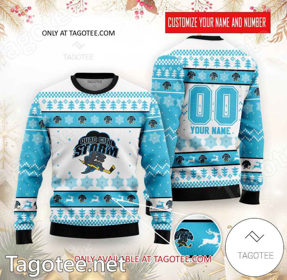 Cincinnati Cyclones Hockey Custom Ugly Christmas Sweater - BiShop