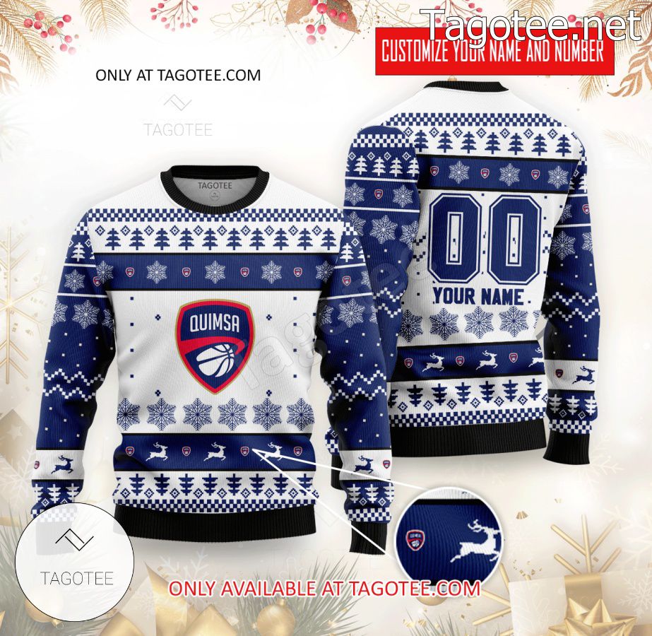 Quimsa Basketball Custom Ugly Christmas Sweater - MiuShop