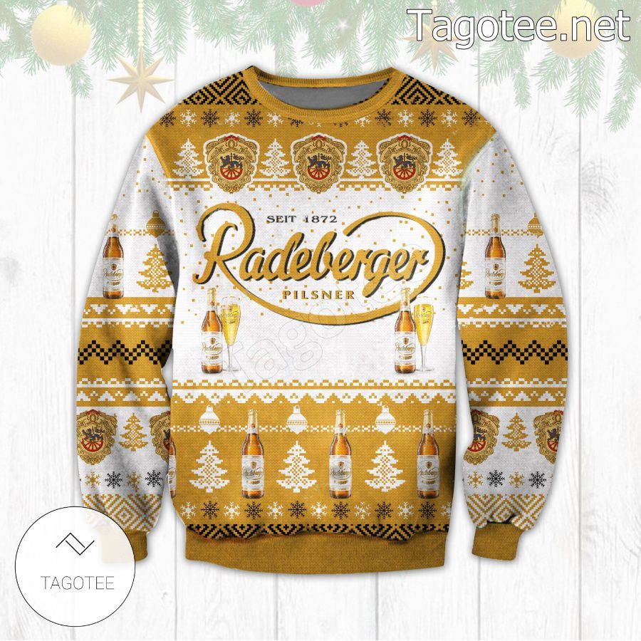 Radeberger Pilsner Beer Holiday Ugly Christmas Sweater