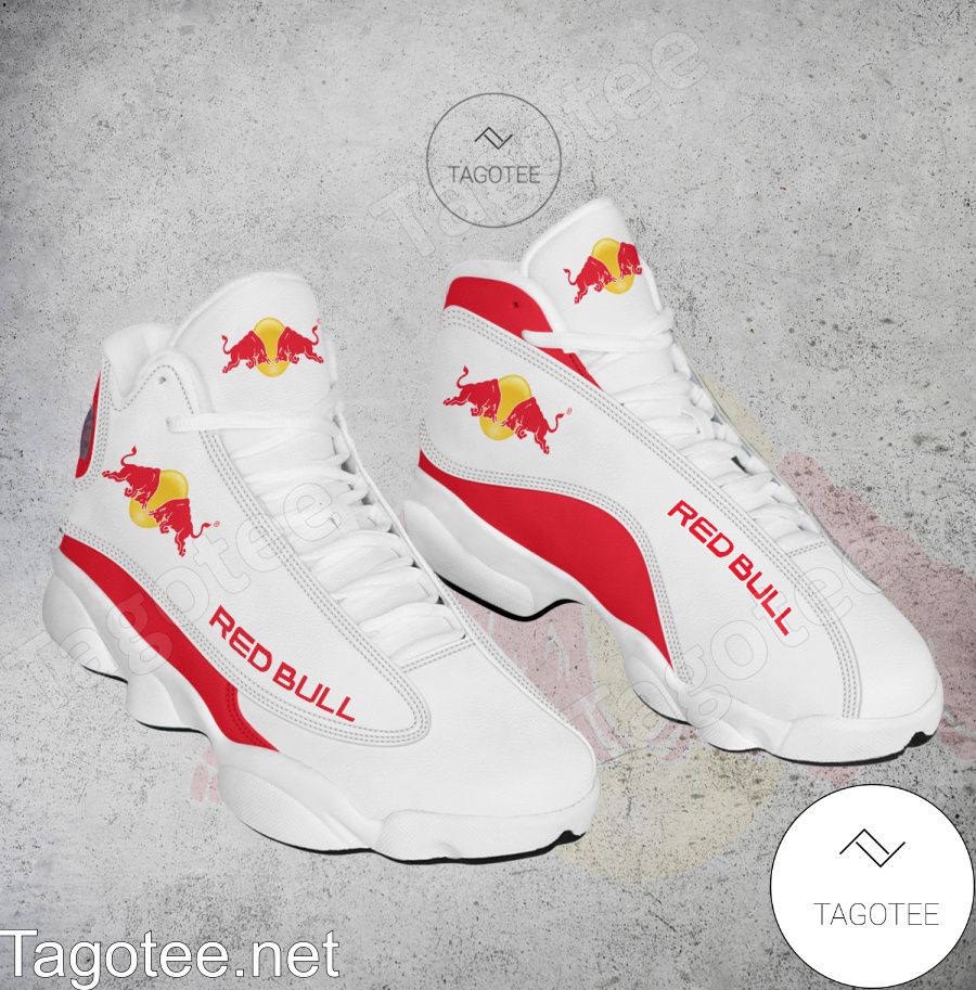 Red Bull Logo Air Jordan 13 Shoes - MiuShop