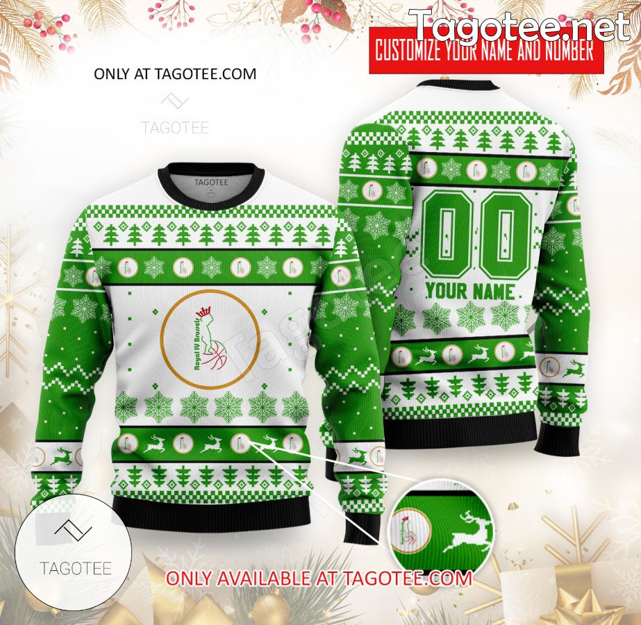 Royal IV Brussels Custom Ugly Christmas Sweater - EmonShop