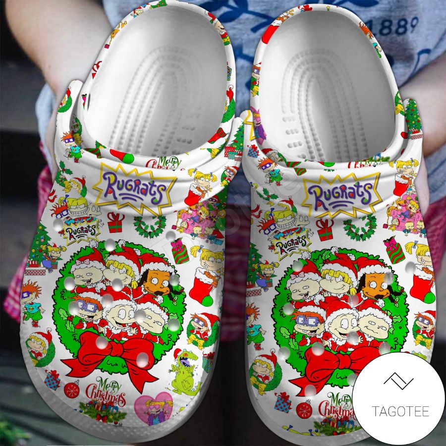 Rugrats Merry Christmas Crocs Clogs