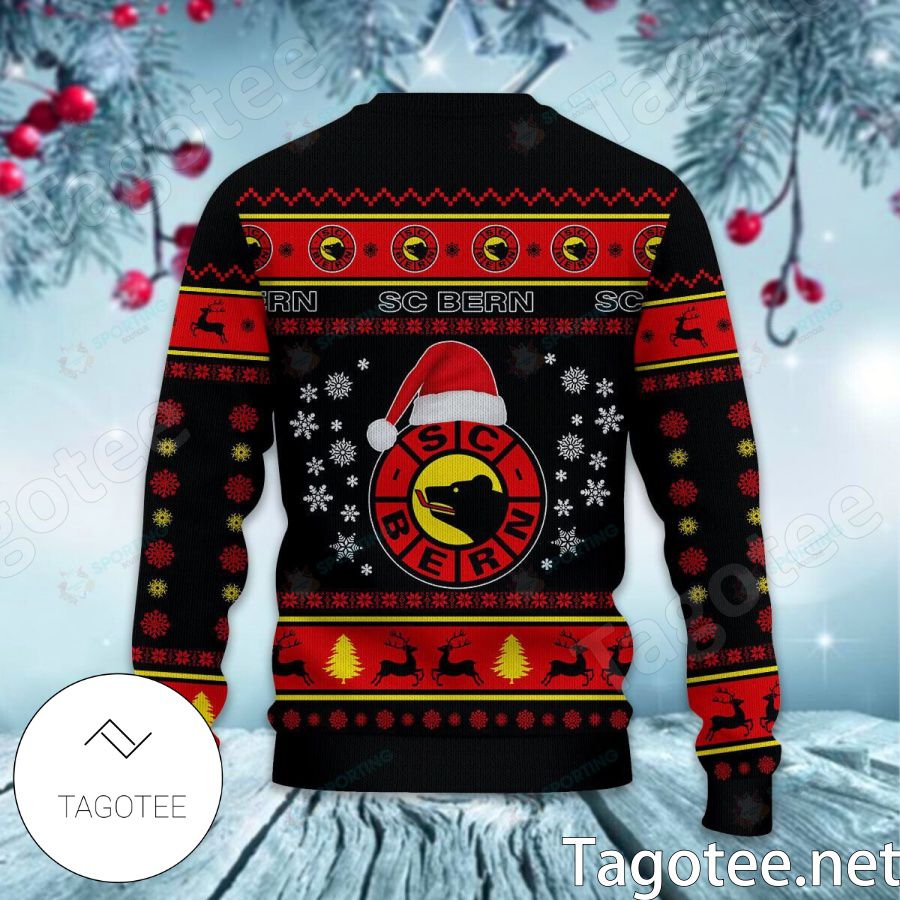 SC Bern Sport Ugly Christmas Sweater b