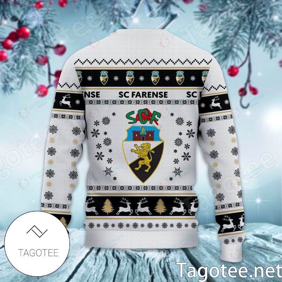 SC Farense Sport Ugly Christmas Sweater b