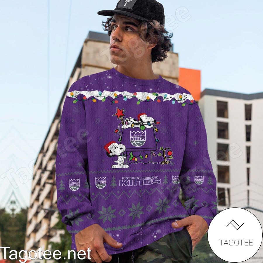 Sacramento Kings take tacky photos in ugly Christmas sweaters - Sports  Illustrated