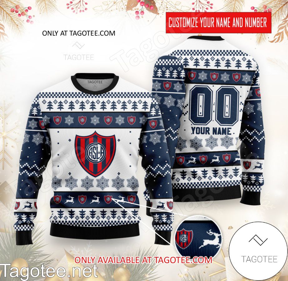 San Lorenzo Custom Ugly Christmas Sweater - BiShop