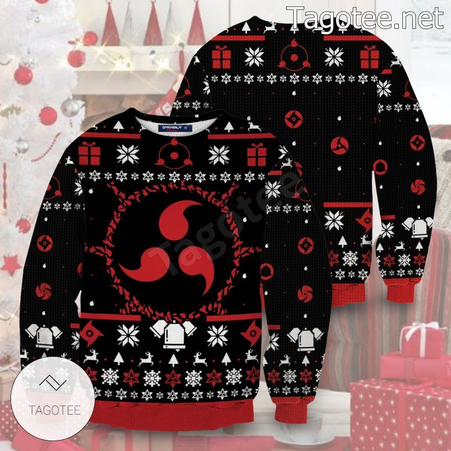 Sharingan Naruto Xmas Ugly Christmas Sweater