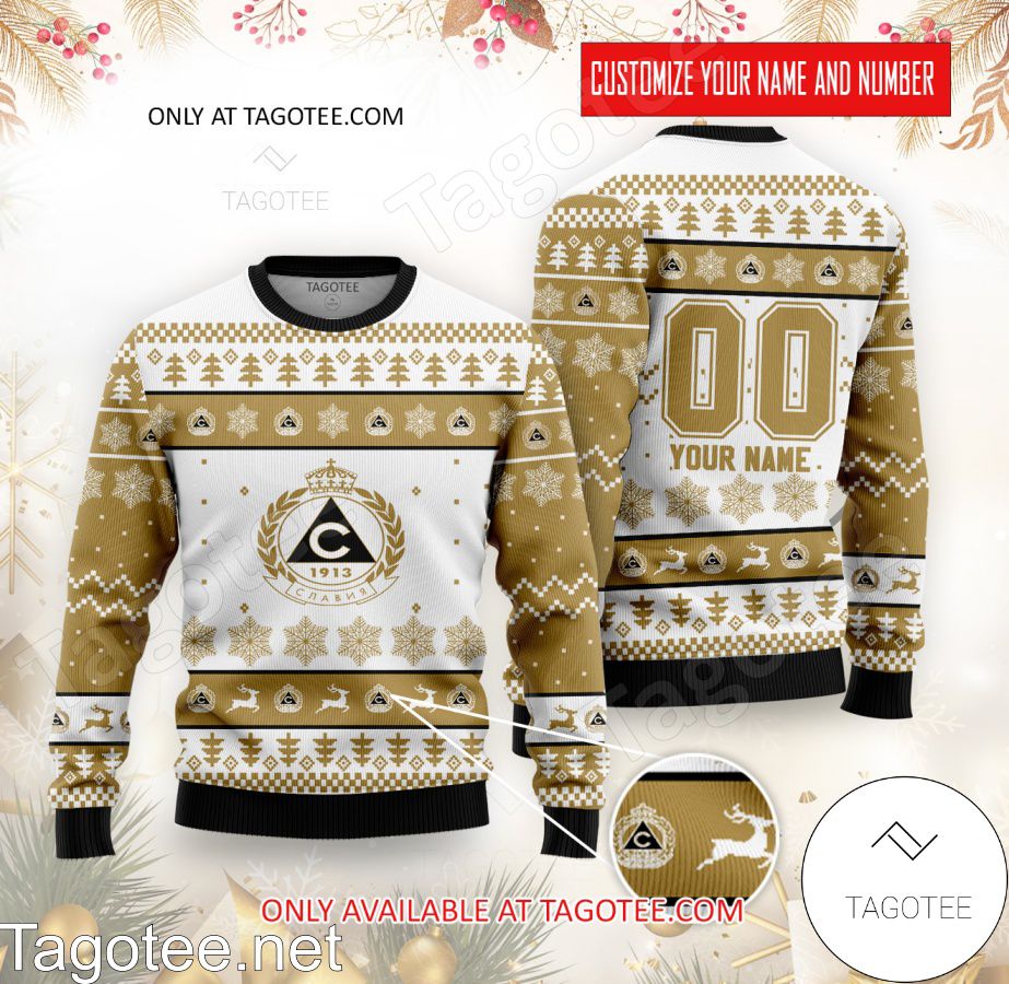 Louis Vuitton Gold And Black Ugly Christmas Sweater - Tagotee