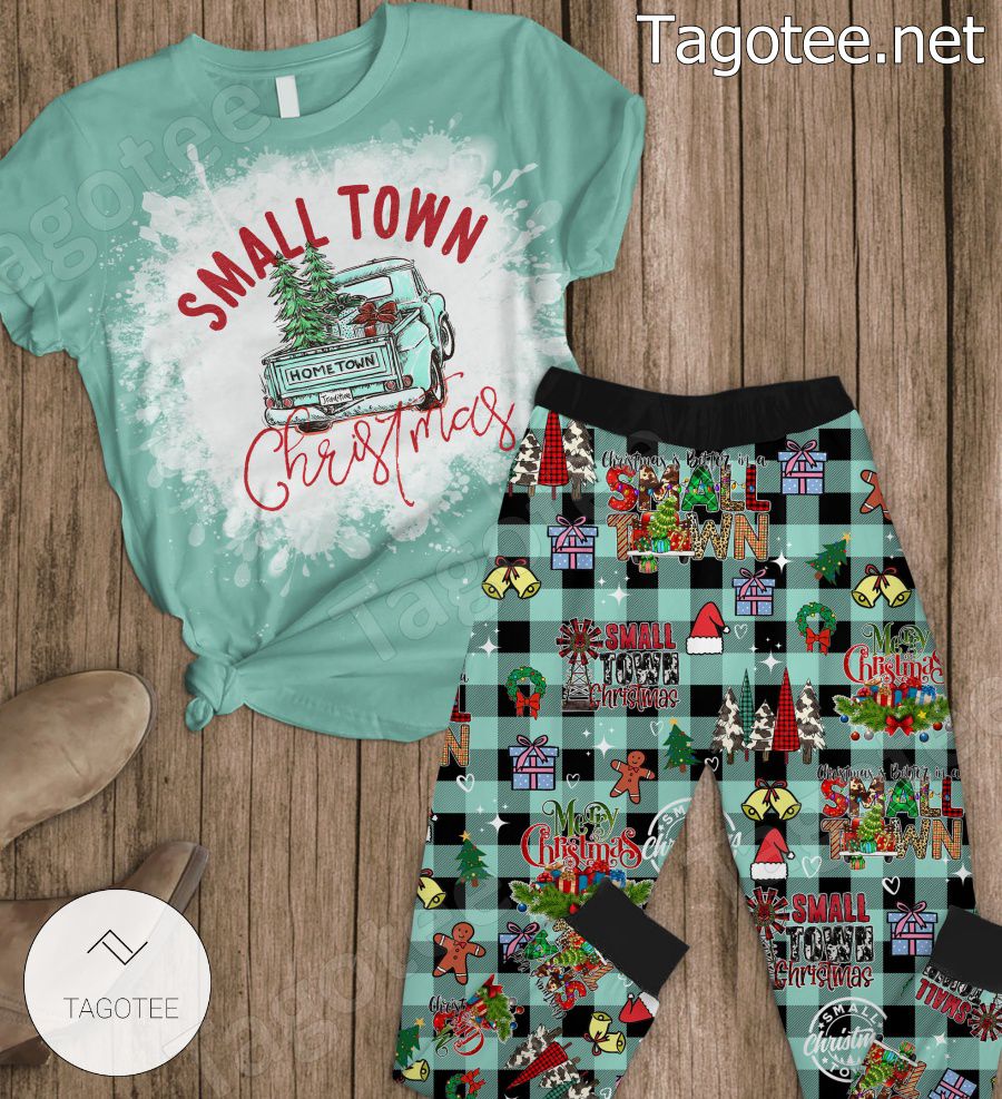 Small Town Christmas Pajamas Set