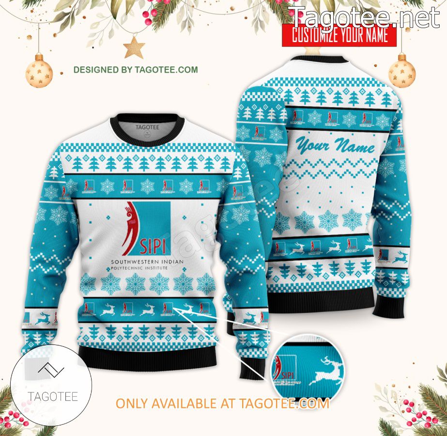 Southwestern Indian Polytechnic Institute Custom Ugly Christmas Sweater - BiShop