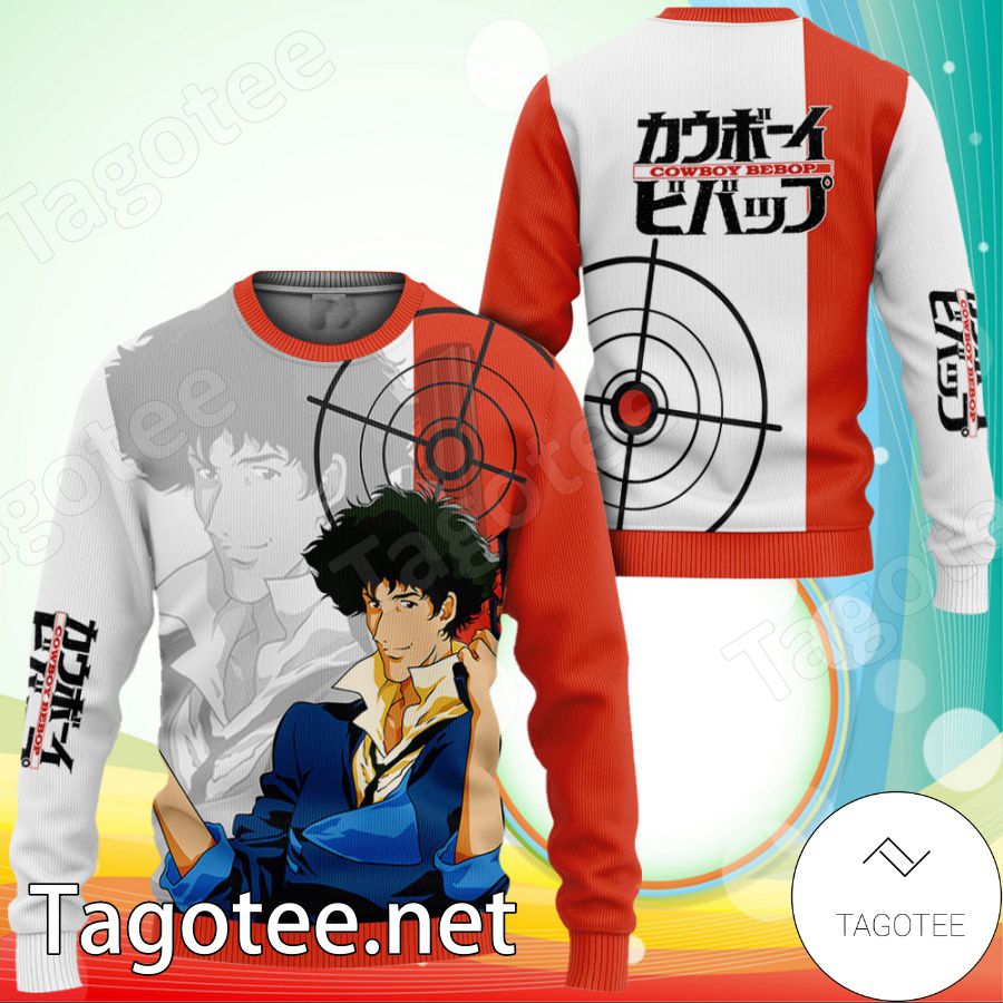 Spike Spiegel Cowboy Bebop Ugly Christmas Sweater For Men And Women