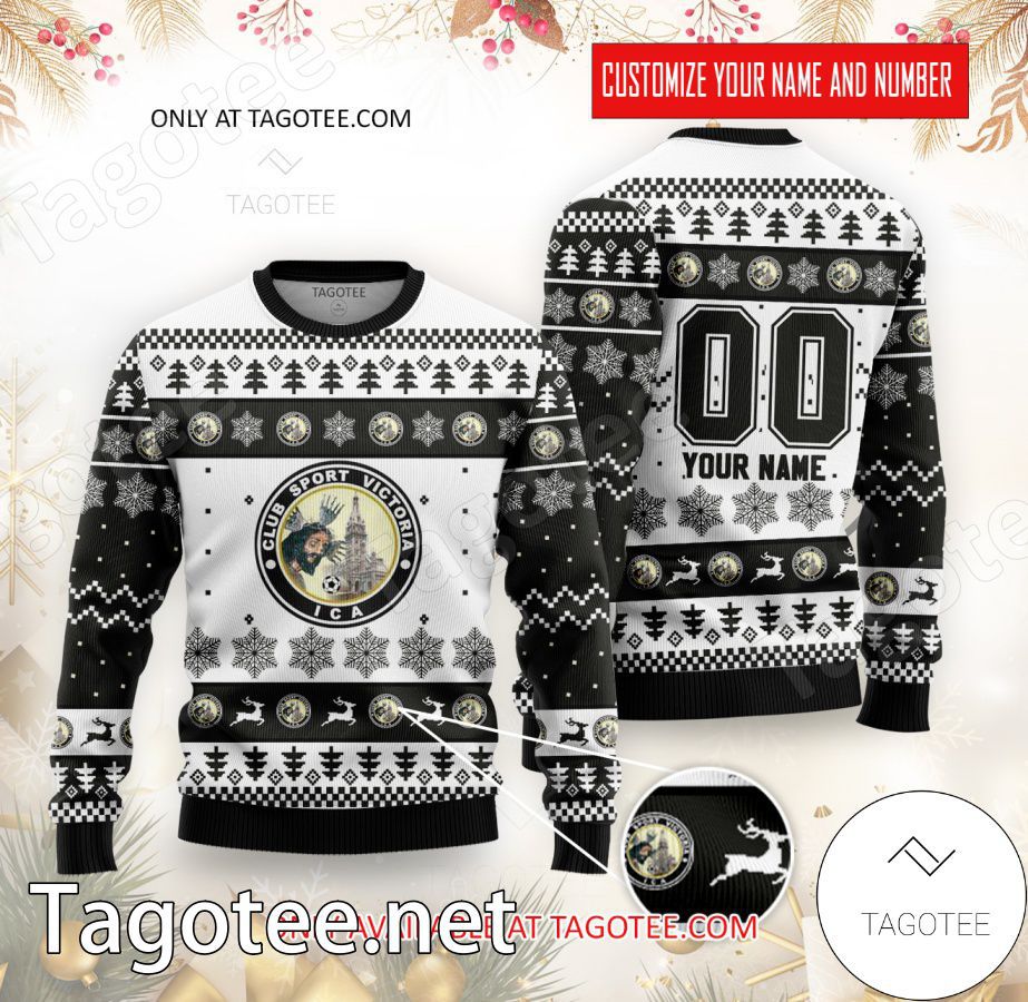 Sport Victoria Custom Ugly Christmas Sweater - EmonShop