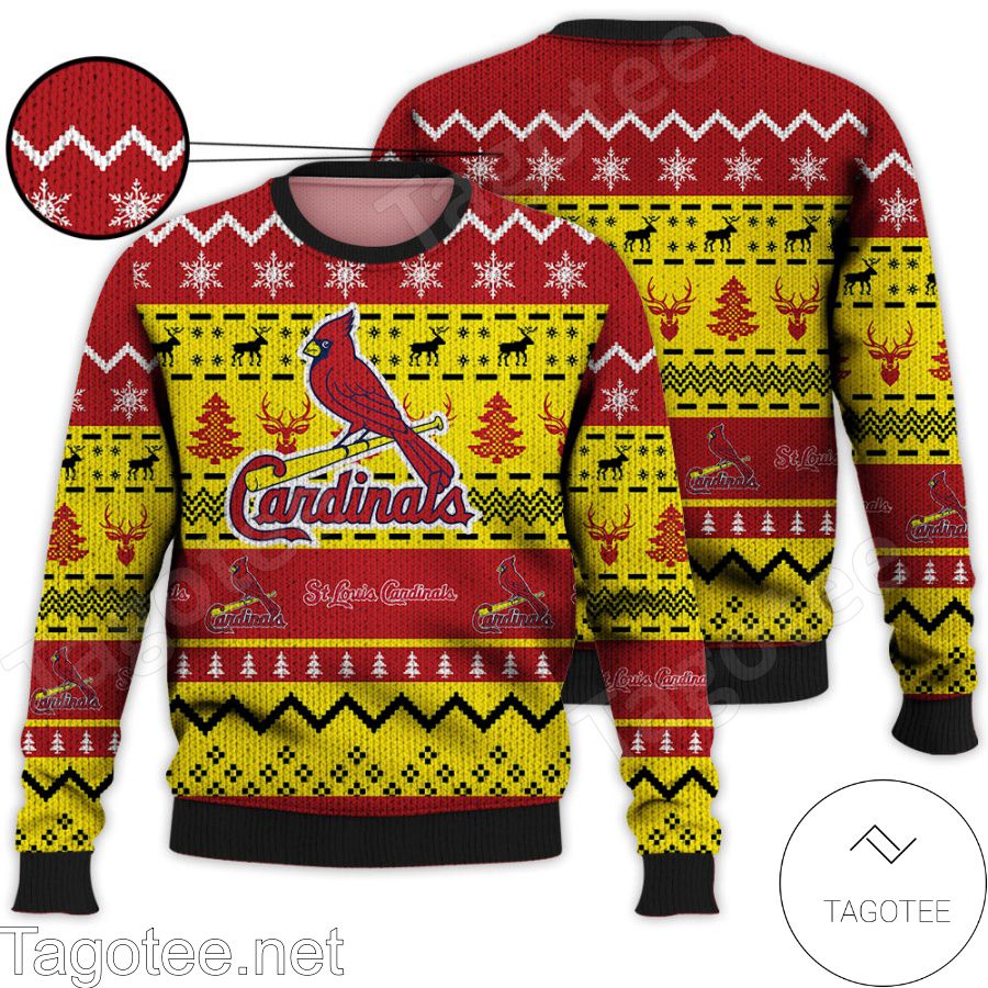Christmas Gift St. Louis Cardinals Sport Fans 3D Ugly Christmas