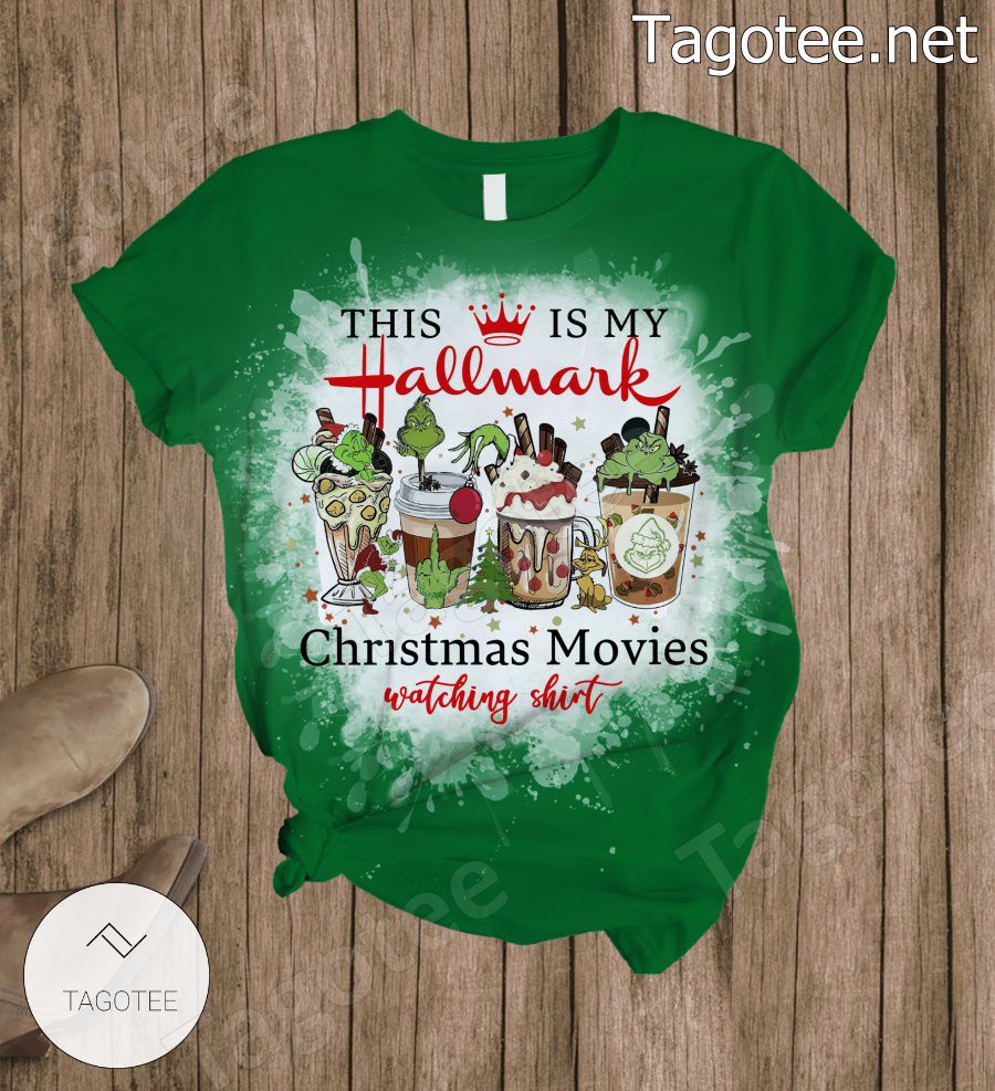 Team Grinch This Is My Hallmark Christmas Movies Pajamas Set a