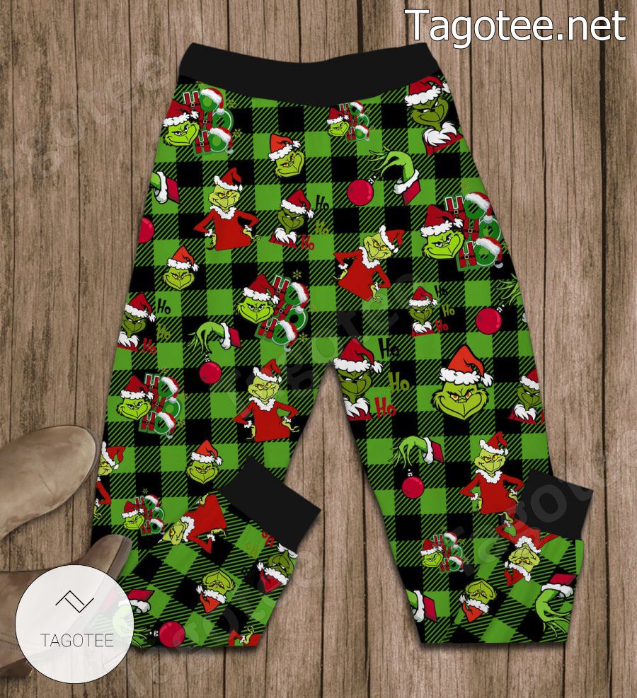 The Grinch Christmas Pajamas Set b