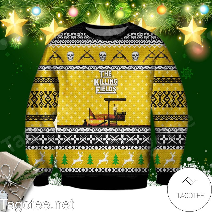 Louis Vuitton Dark Brown Monogram With Gold Logo Center Ugly Christmas  Sweater - Tagotee