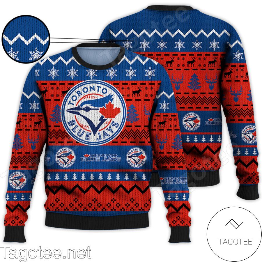 Toronto Blue Jays Sports Football American Ugly Christmas Sweater
