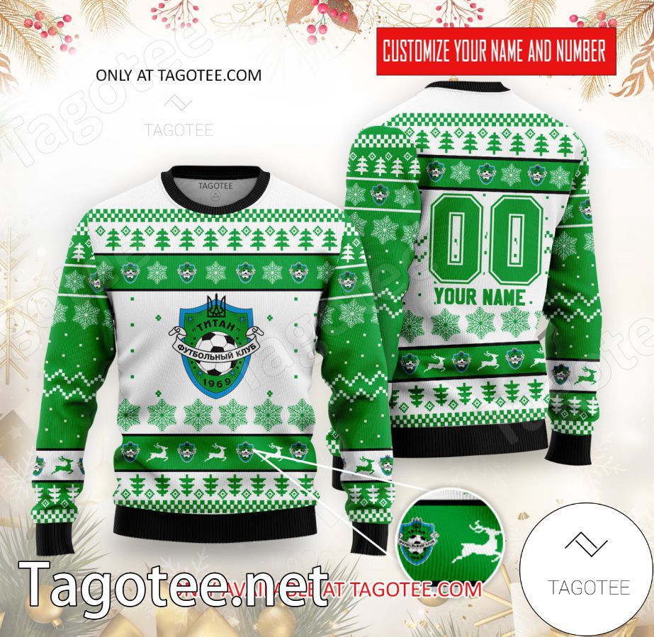 Tytan Armiansk Custom Ugly Christmas Sweater - EmonShop