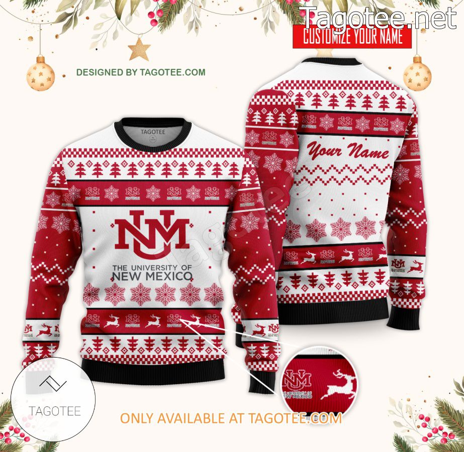 University of New Mexico-Main Campus Custom Ugly Christmas Sweater - BiShop