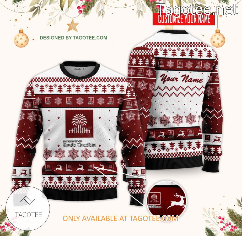 University of South Carolina-Salkehatchie Custom Ugly Christmas Sweater - BiShop