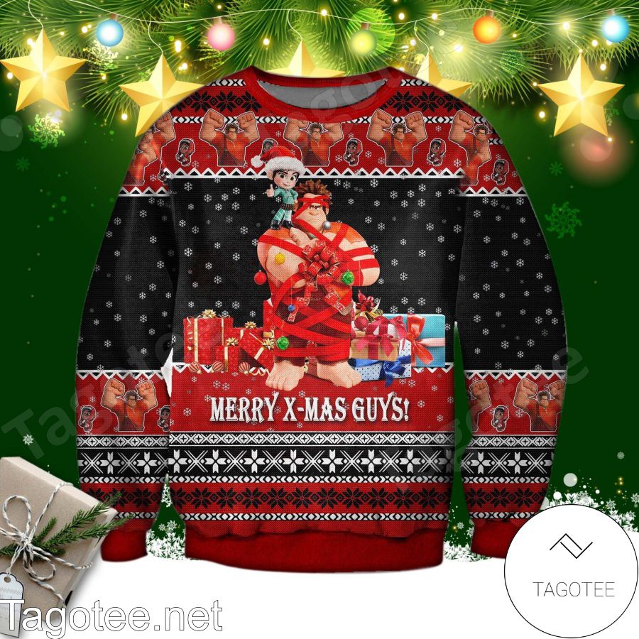 Vanellope Von Schweetz Wreck-It Ralph Ugly Christmas Sweater - Tagotee