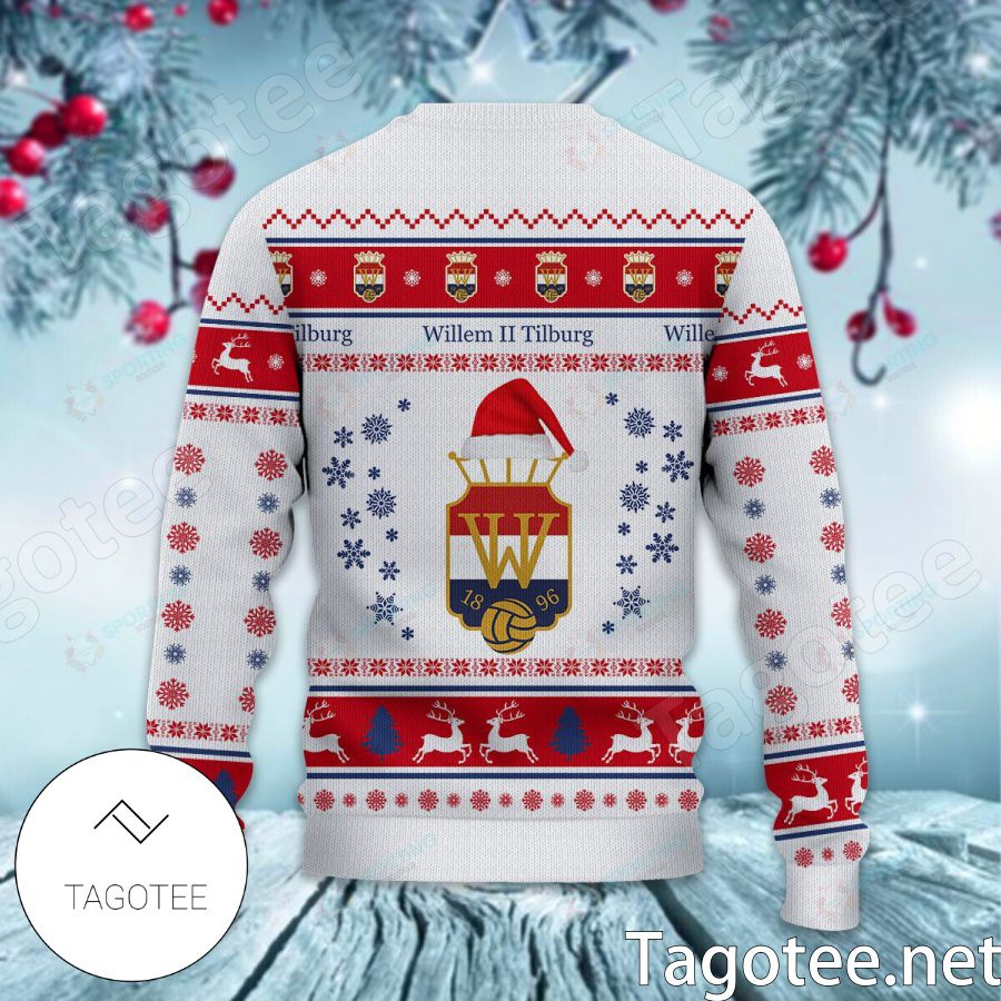 Willem II Tilburg Sport Ugly Christmas Sweater b