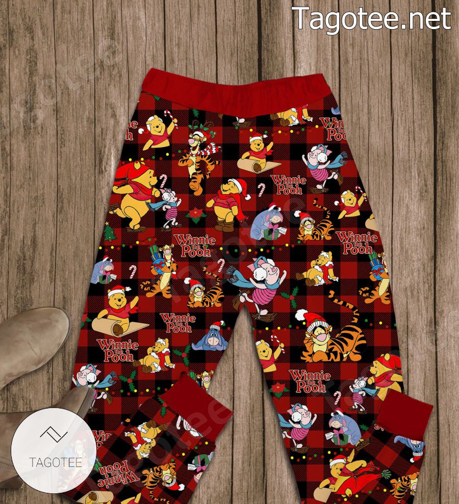 Winnie The Pooh This Is My Disney Christmas Movies Pajamas Set b