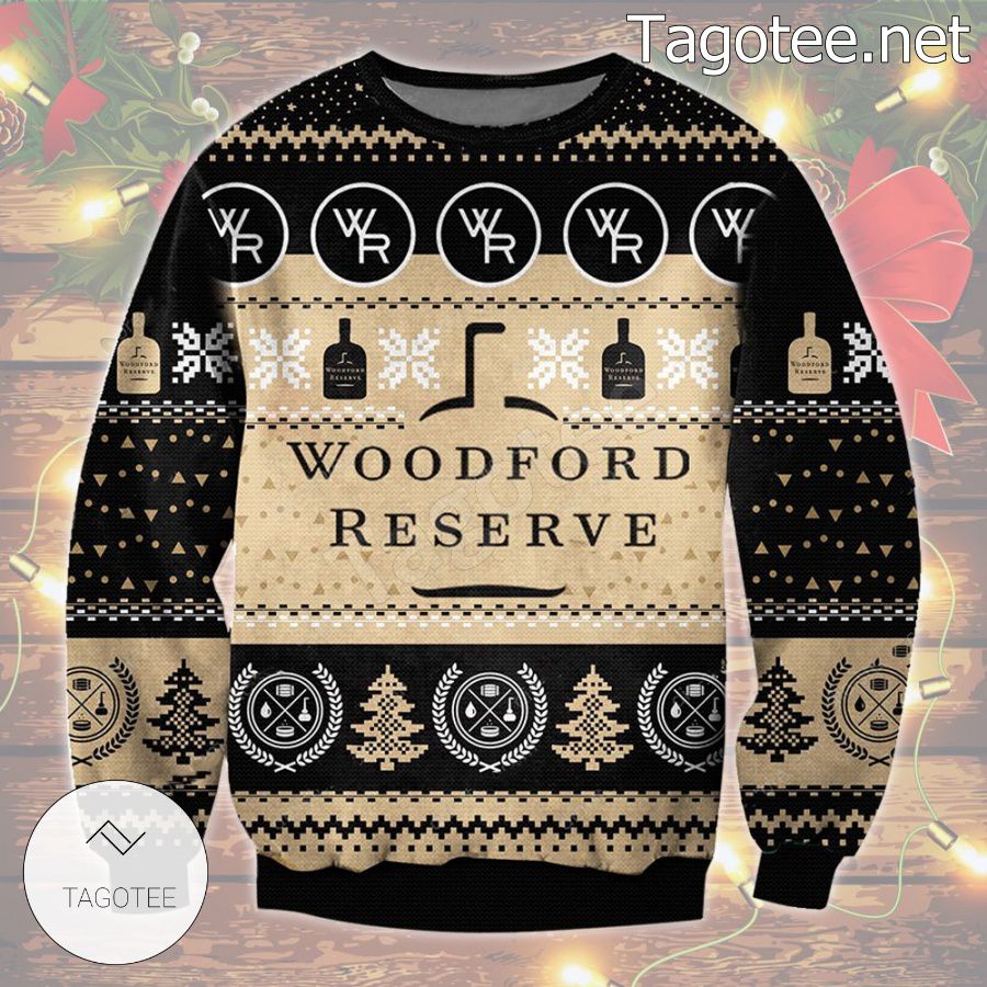 Woodford Reserve Bourbon Holiday Ugly Christmas Sweater