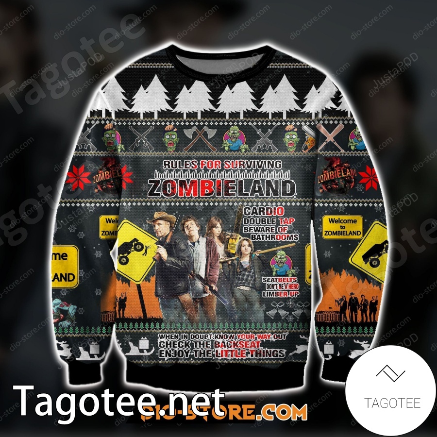 zombieland-rules-for-surviving-xmas-ugly-christmas-sweater-tagotee