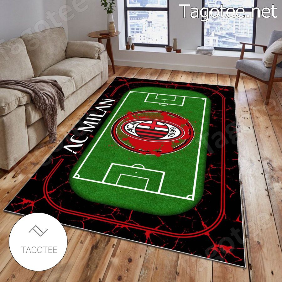 AC Milan Sport Rugs Carpet