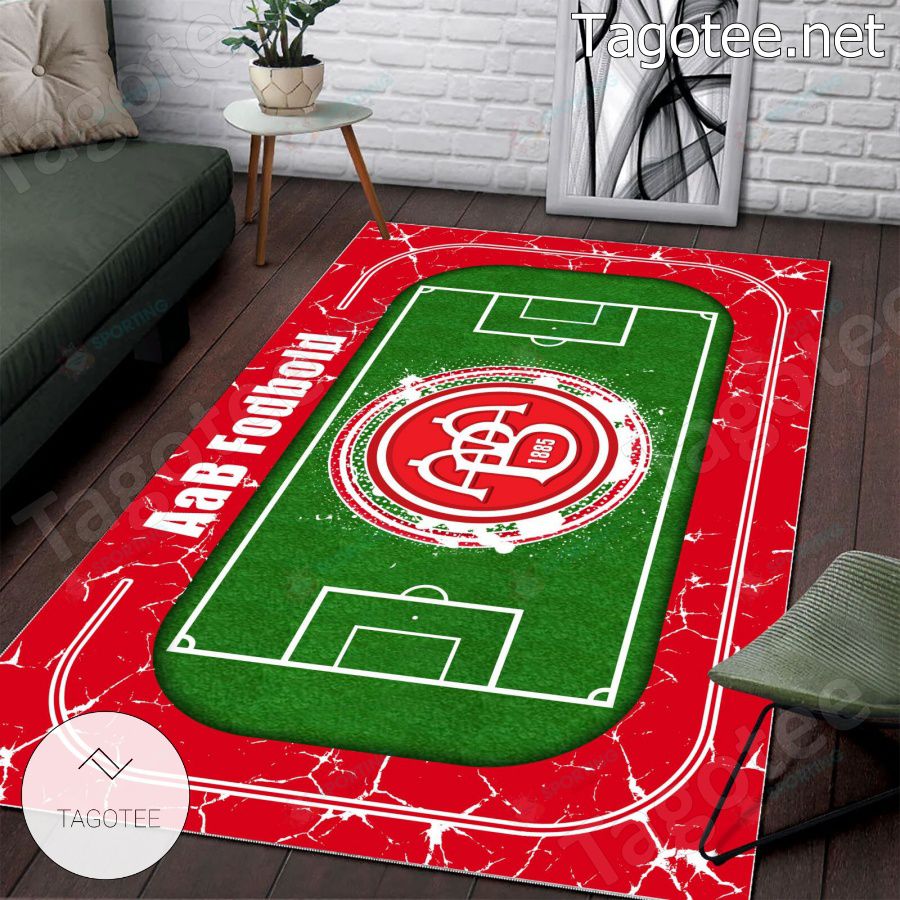AaB Fodbold Large Carpet Rugs a