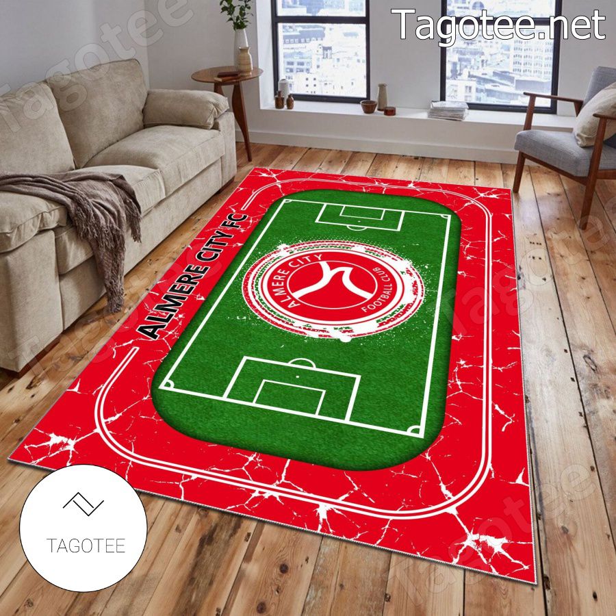Almere City FC Sport Rugs Carpet