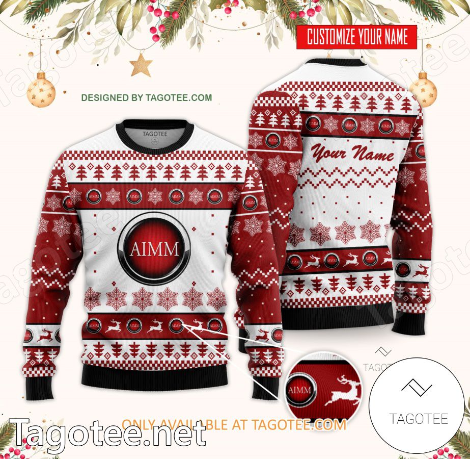 Atlanta Institute of Music and Media Custom Ugly Christmas Sweater - BiShop