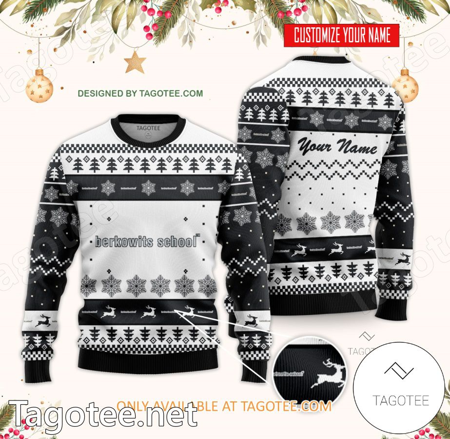 Berkowits School of Electrolysis Custom Ugly Christmas Sweater - BiShop