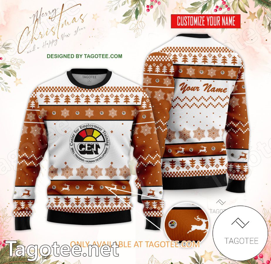 CET-Watsonville Personalized Ugly Christmas Sweater - MiuShop