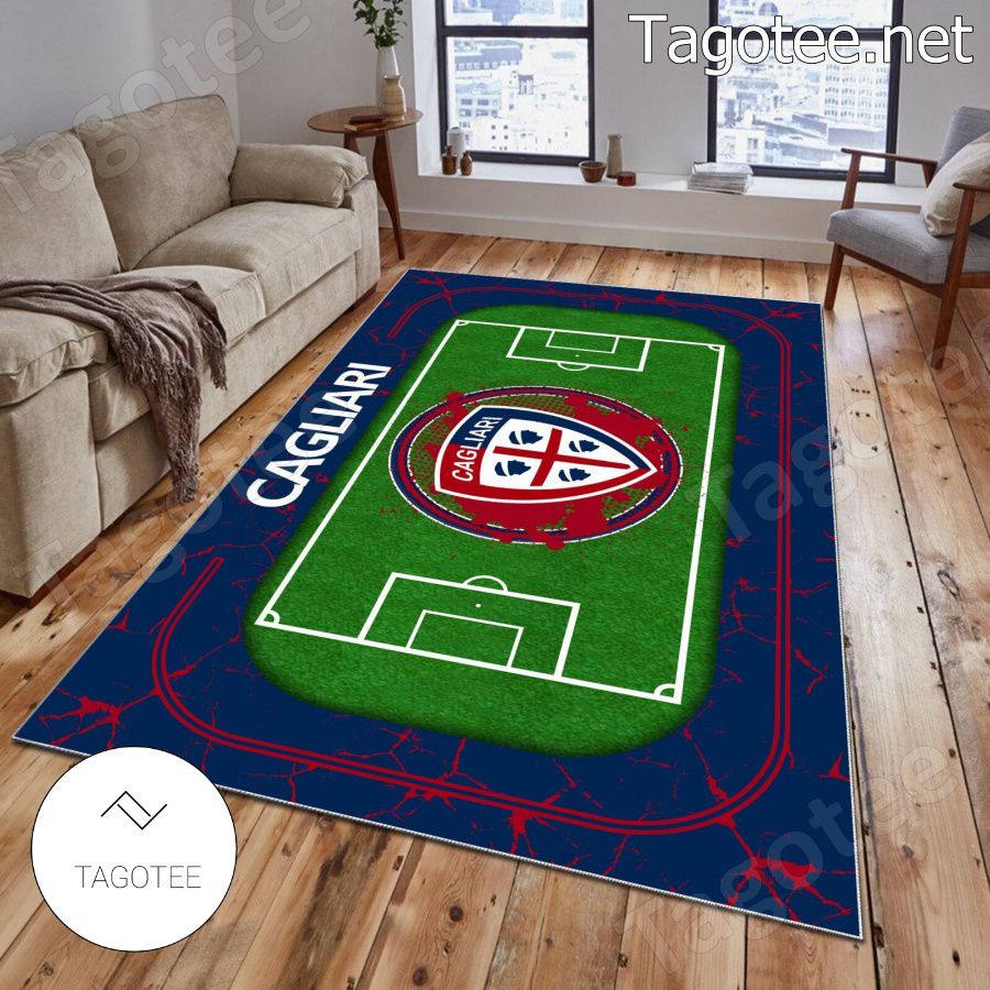 Cagliari Calcio Sport Rugs Carpet