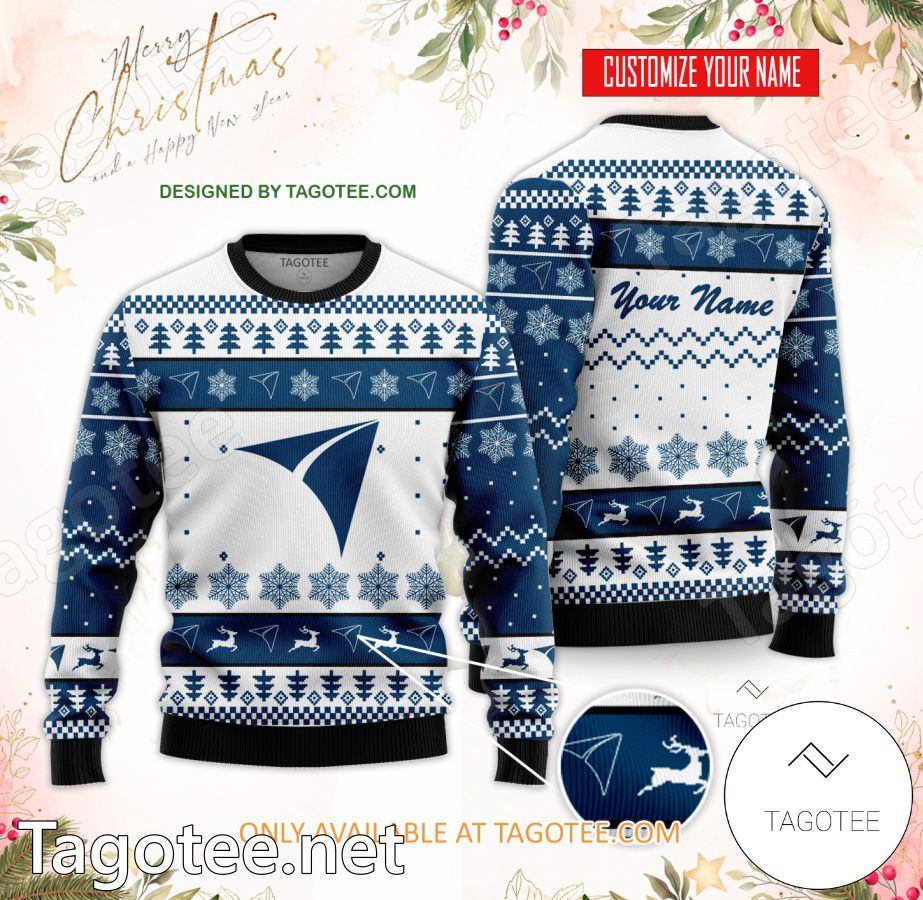 California Intercontinental University Custom Ugly Christmas Sweater - EmonShop