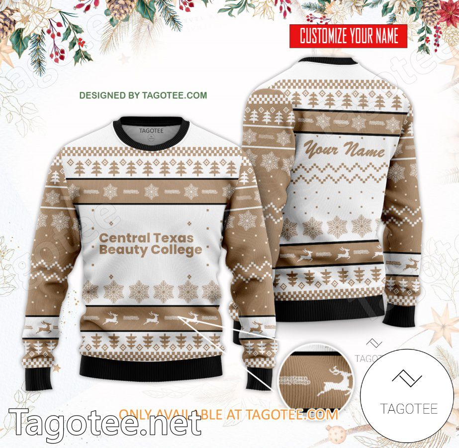 Central Texas Beauty College-Temple Custom Ugly Christmas Sweater - BiShop