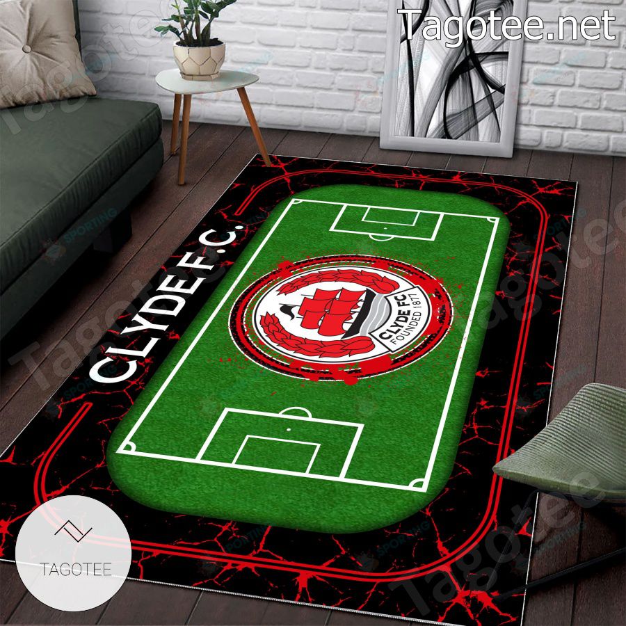 Clyde F.C. Large Carpet Rugs a