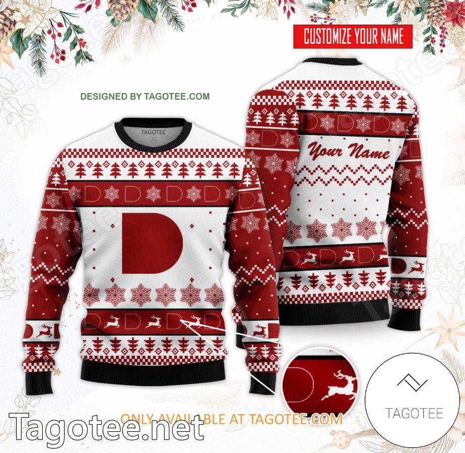 Dallas Christian College Custom Ugly Christmas Sweater - BiShop