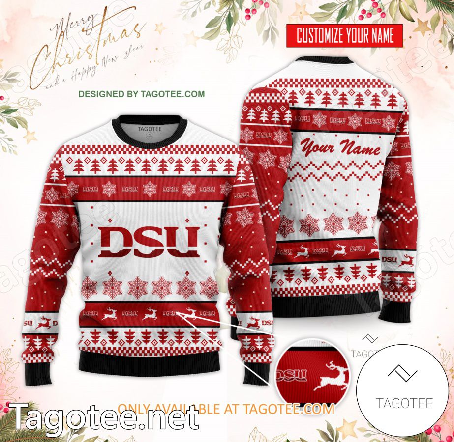 Dixie State University Custom Ugly Christmas Sweater - BiShop