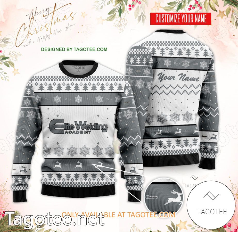Elite Welding Academy South Point Custom Ugly Christmas Sweater - MiuShop