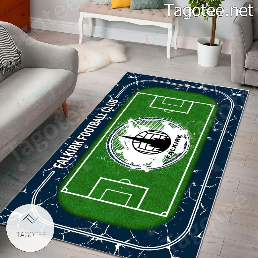 Falkirk F.C. Large Carpet Rugs Tagotee