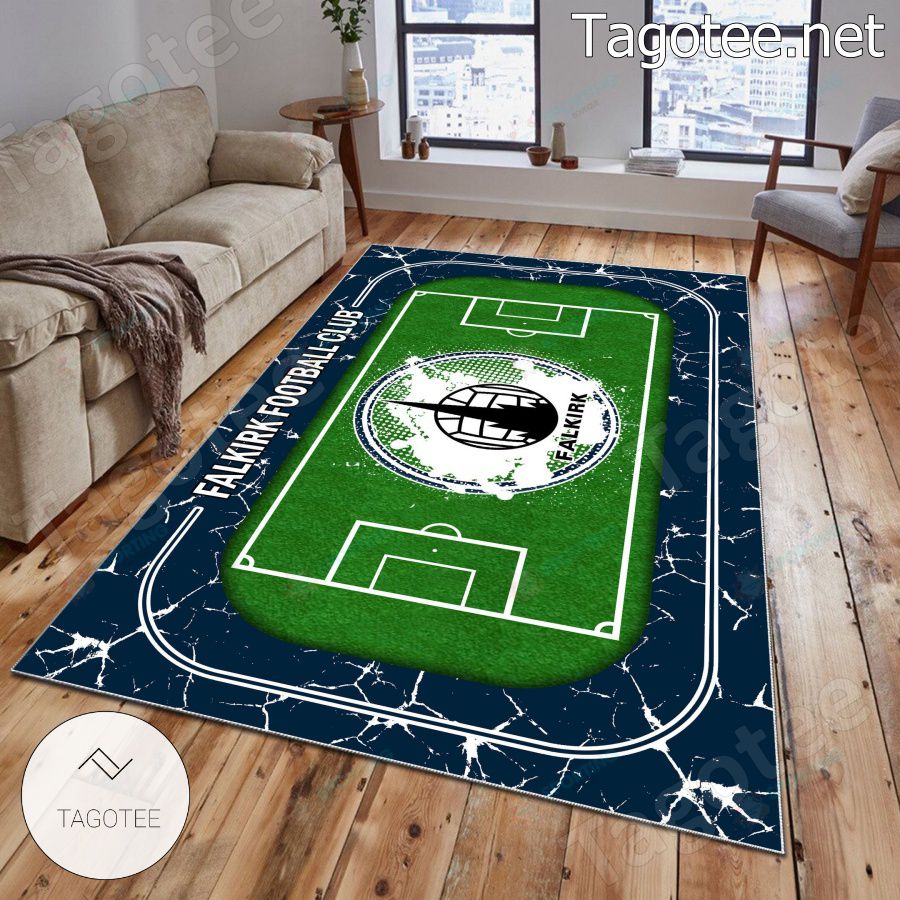 Falkirk F.C. Large Carpet Rugs Tagotee