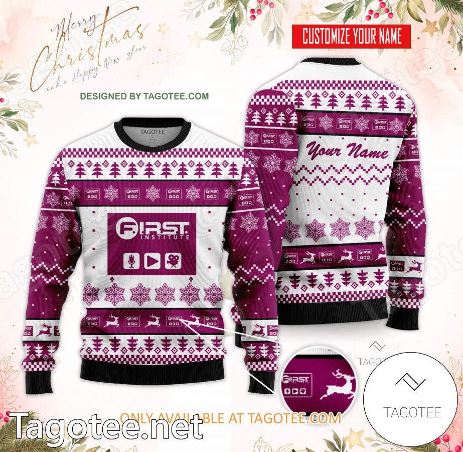 Florida Institute of Recording Sound and Technology Custom Ugly Christmas Sweater - BiShop