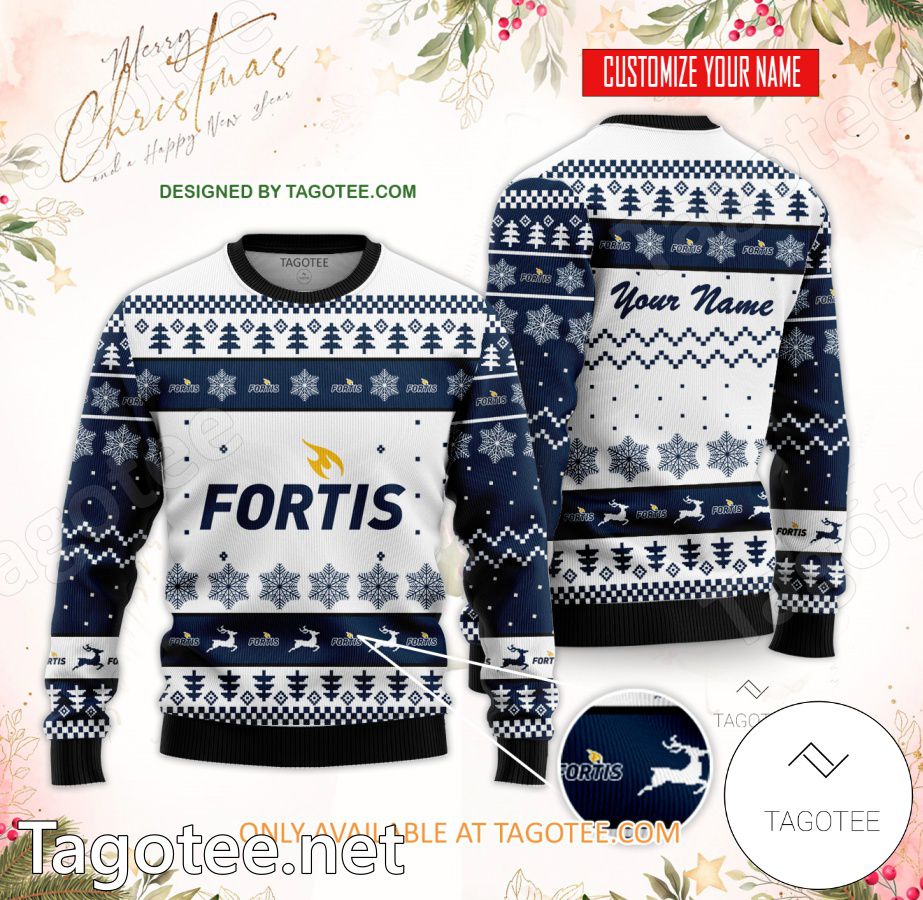 Fortis College-Indianapolis Custom Ugly Christmas Sweater - EmonShop